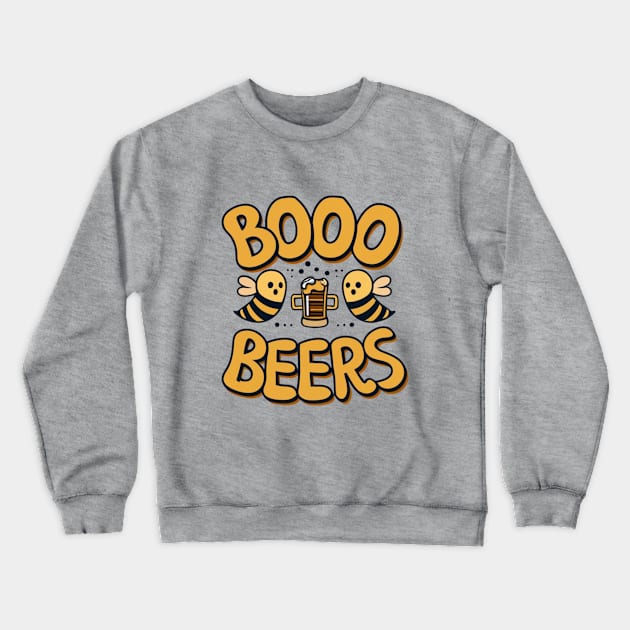 Boo Bees Crewneck Sweatshirt by BukovskyART